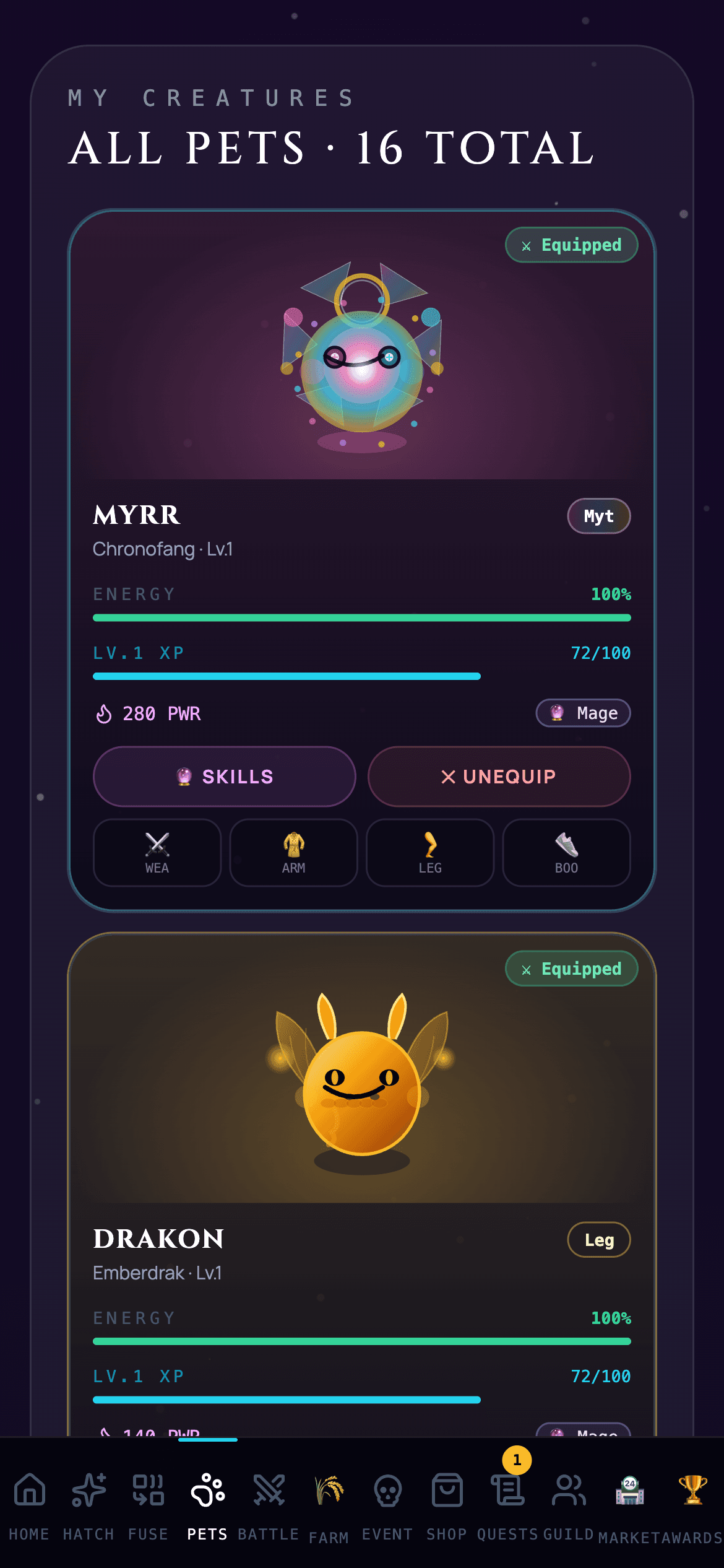 Seeker Legends screenshot 1
