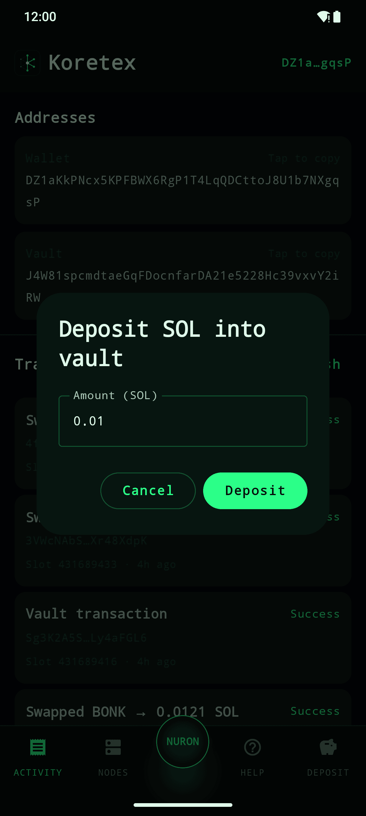 Koretex Agent screenshot 4