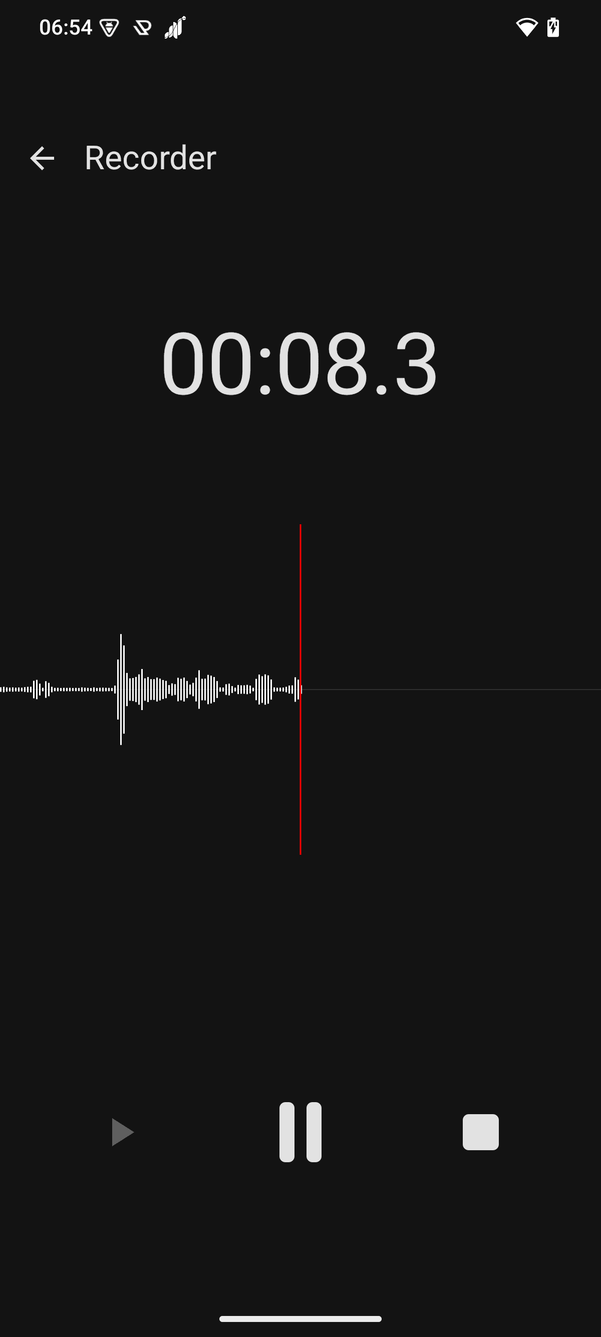 Recorder screenshot 1
