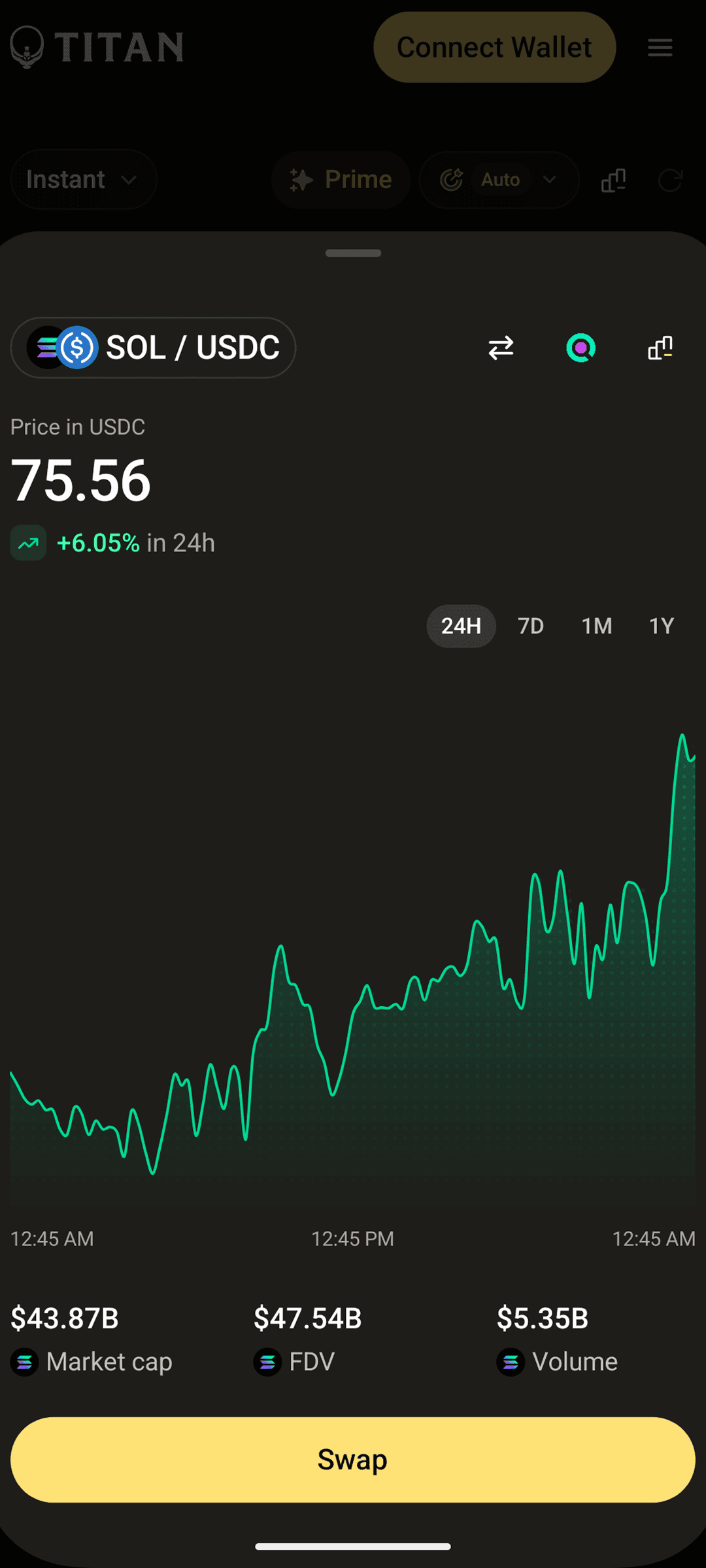 Titan Exchange screenshot 4