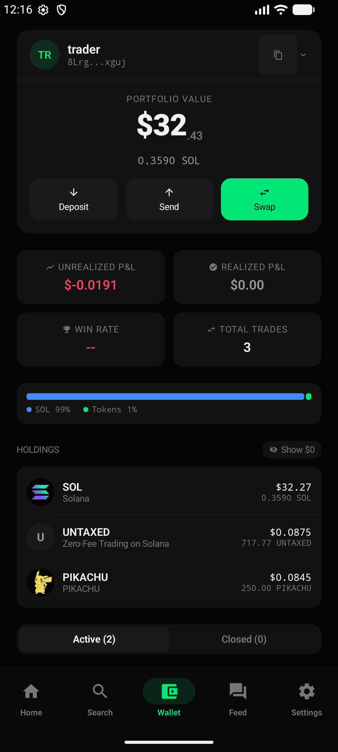 Untaxed Wallet screenshot 5