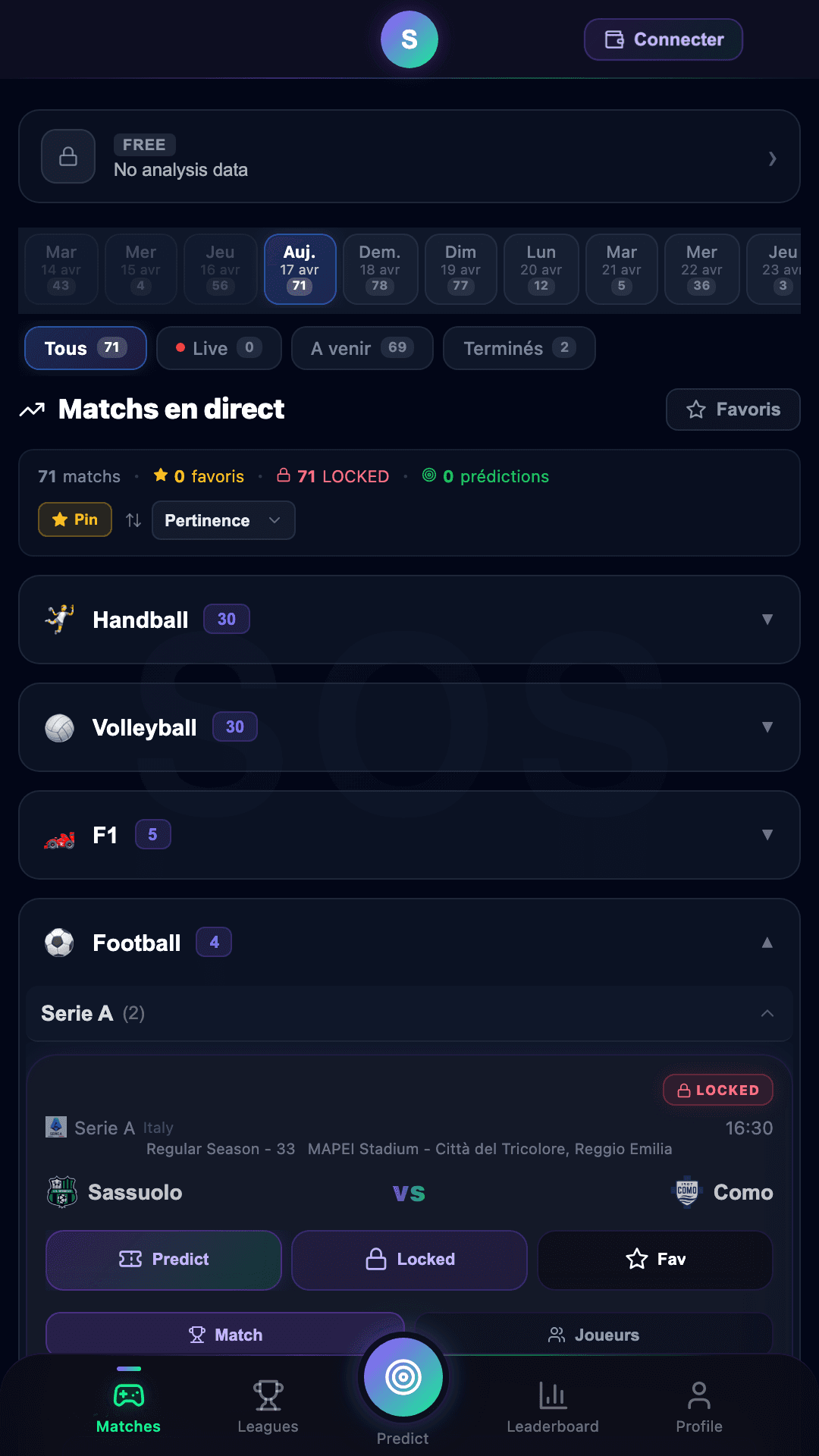 Sport Oracle Seeker screenshot 1