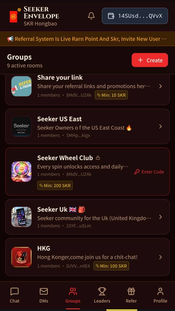 Seeker Envelope screenshot 2