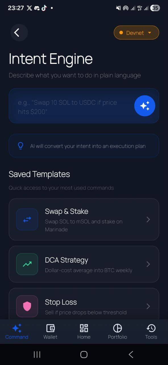 Doer Dapp screenshot 1