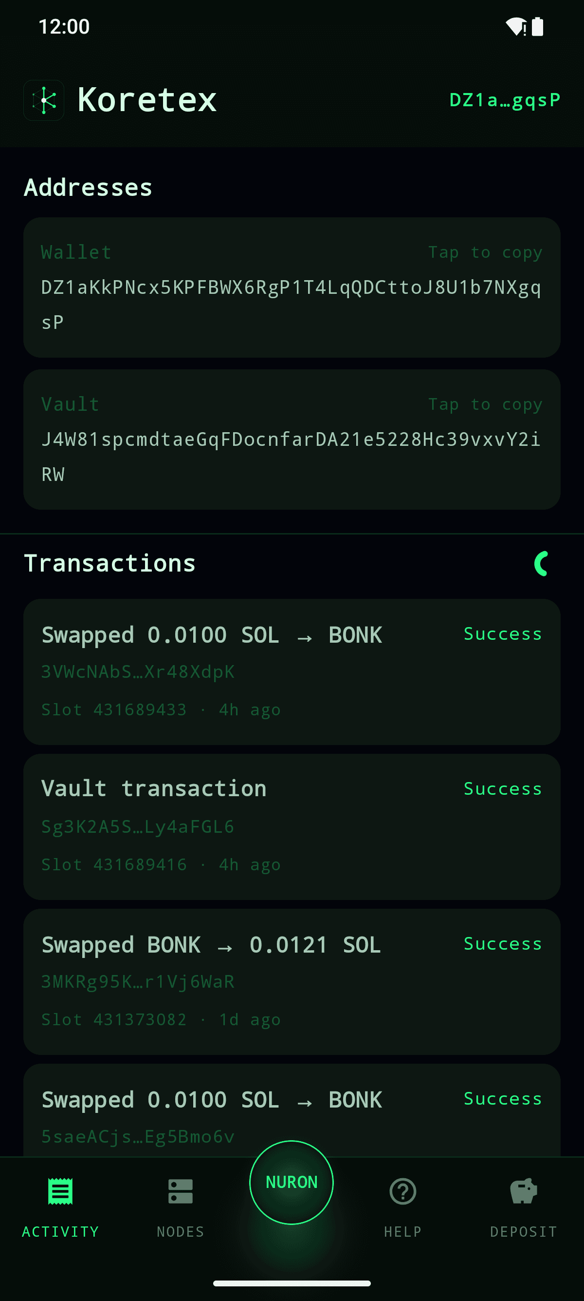 Koretex Agent screenshot 3
