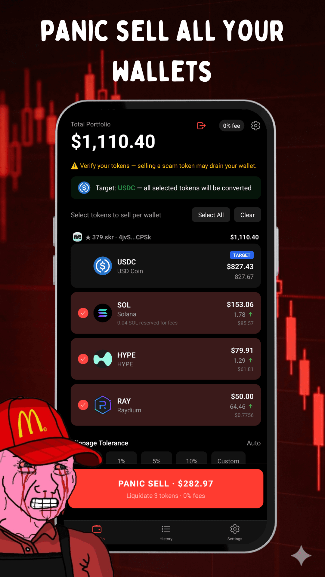 Panic Sell screenshot 1
