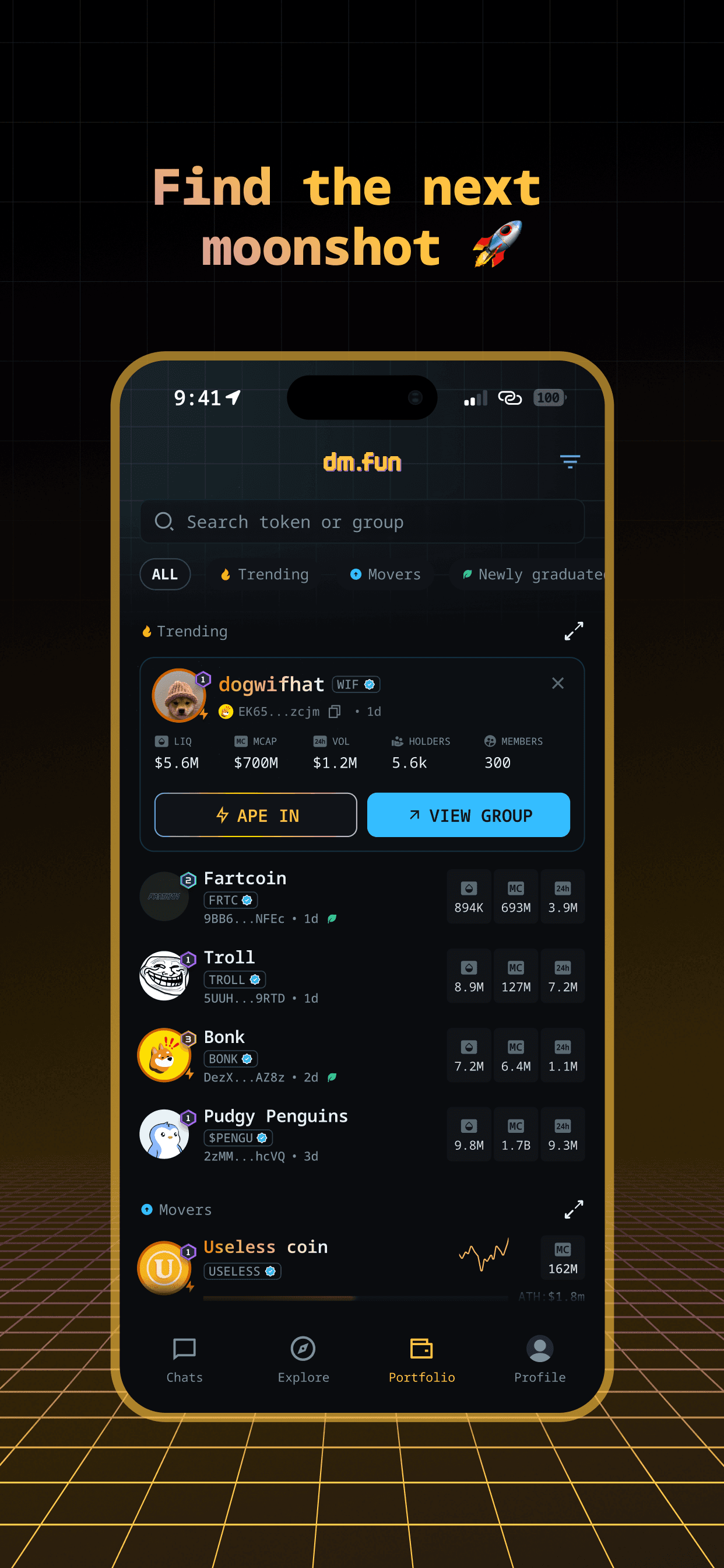 dm.fun screenshot 2