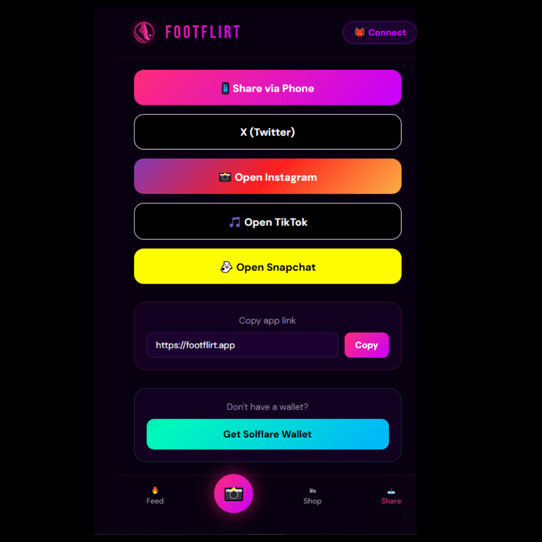 FootFlirt screenshot 1