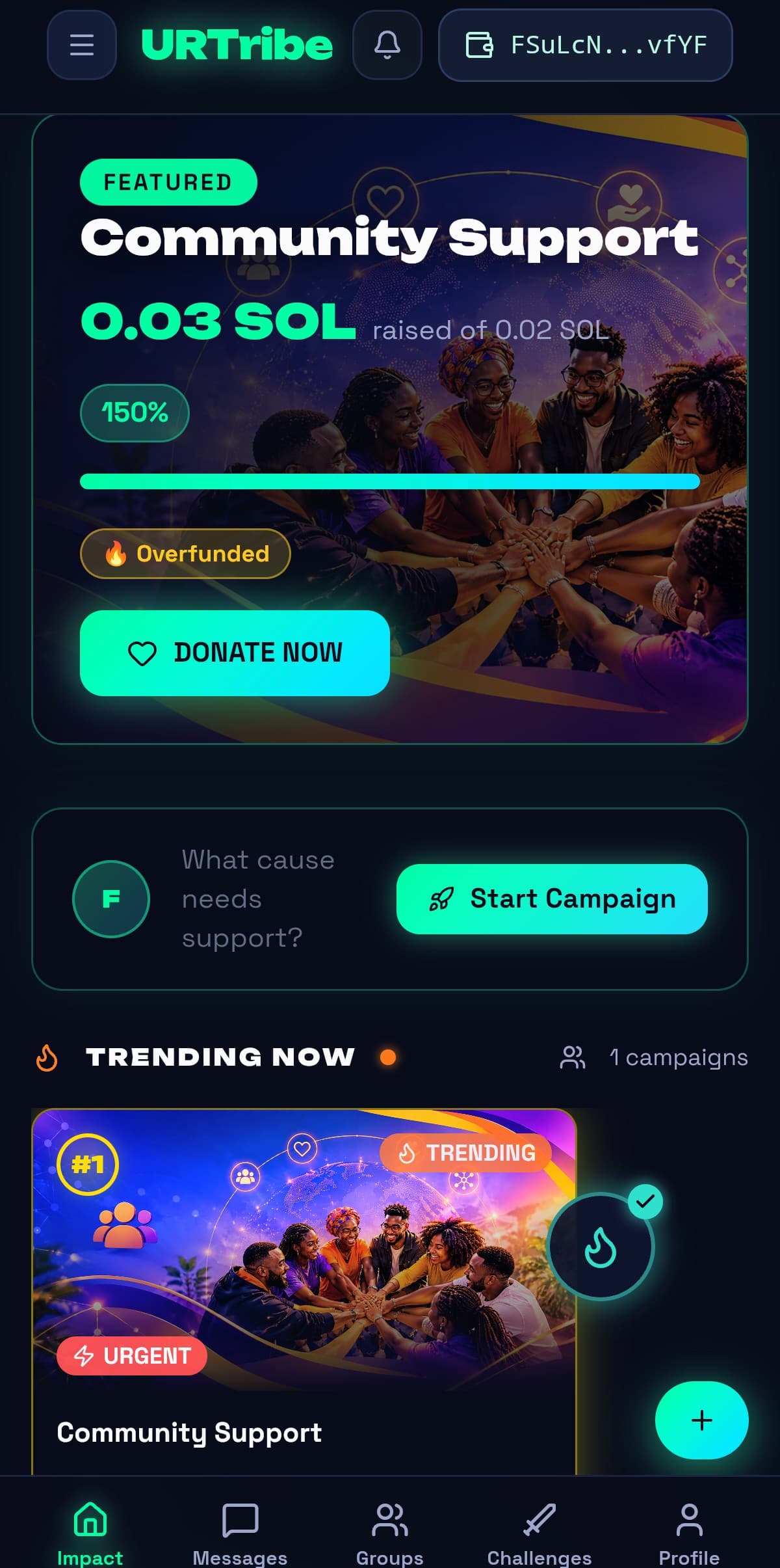 URTribe screenshot 2