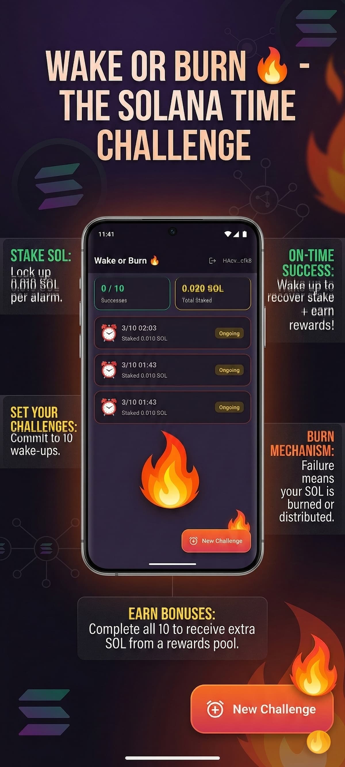 Wake or Burn screenshot 1