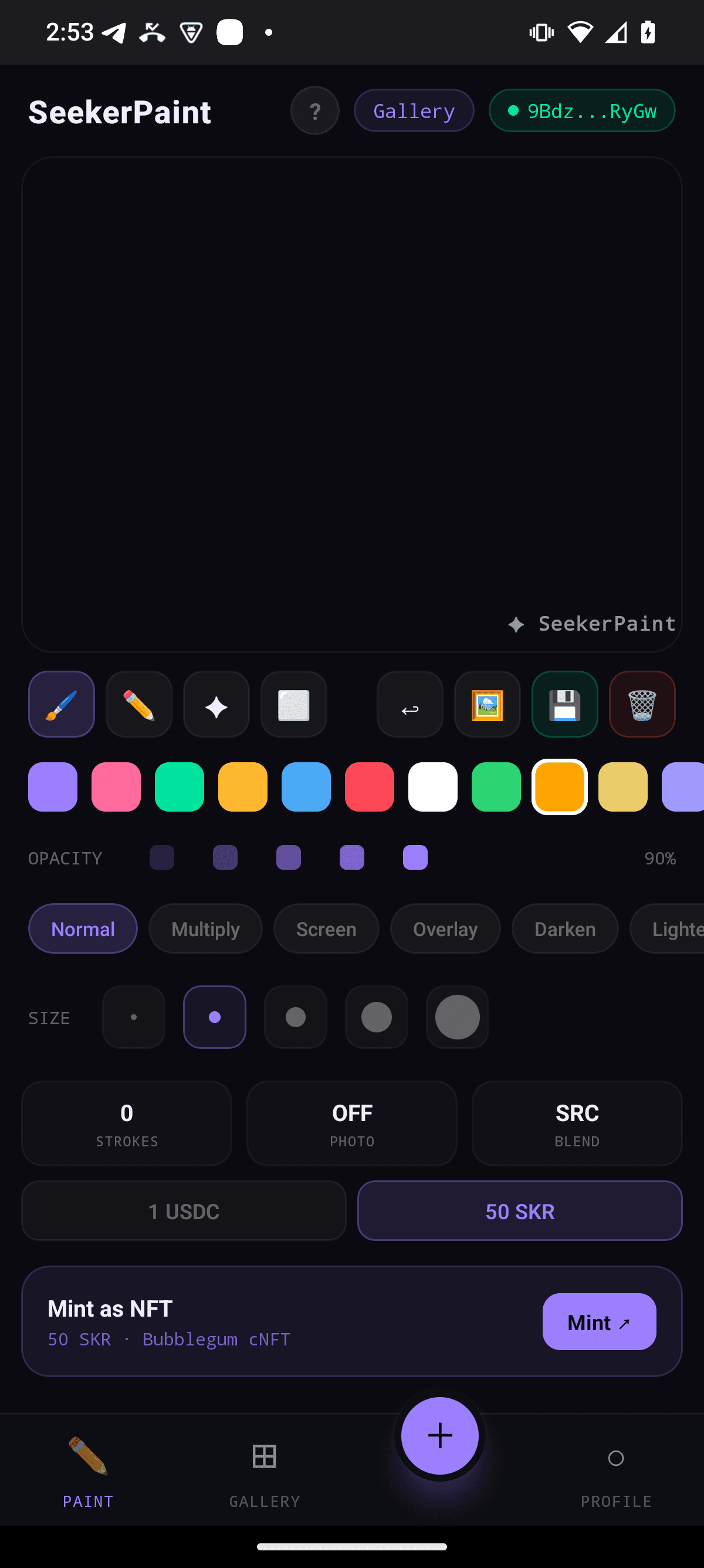 SeekerPaint screenshot 2