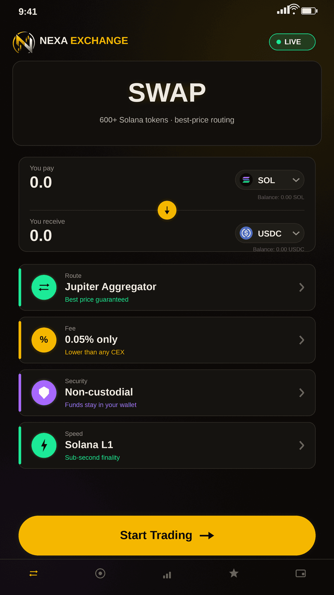 NEXA EXCHANGE screenshot 1