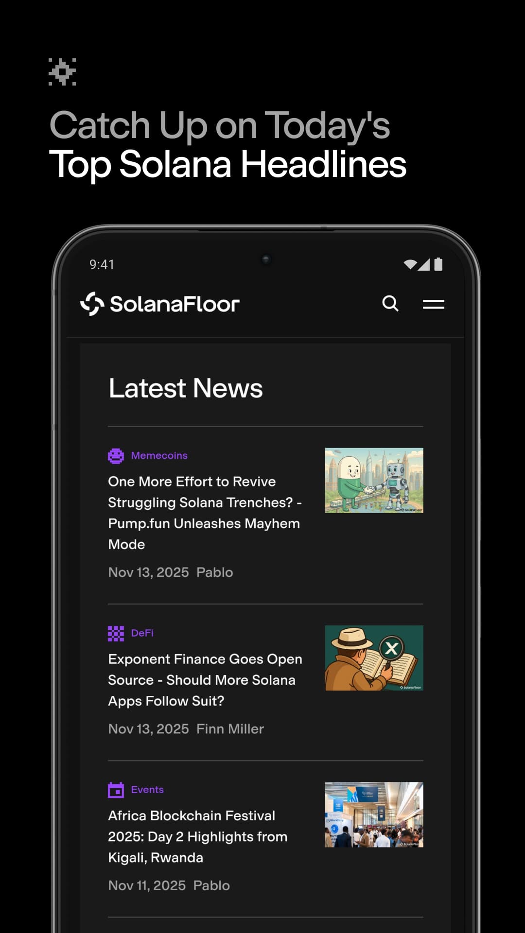 SolanaFloor screenshot 3