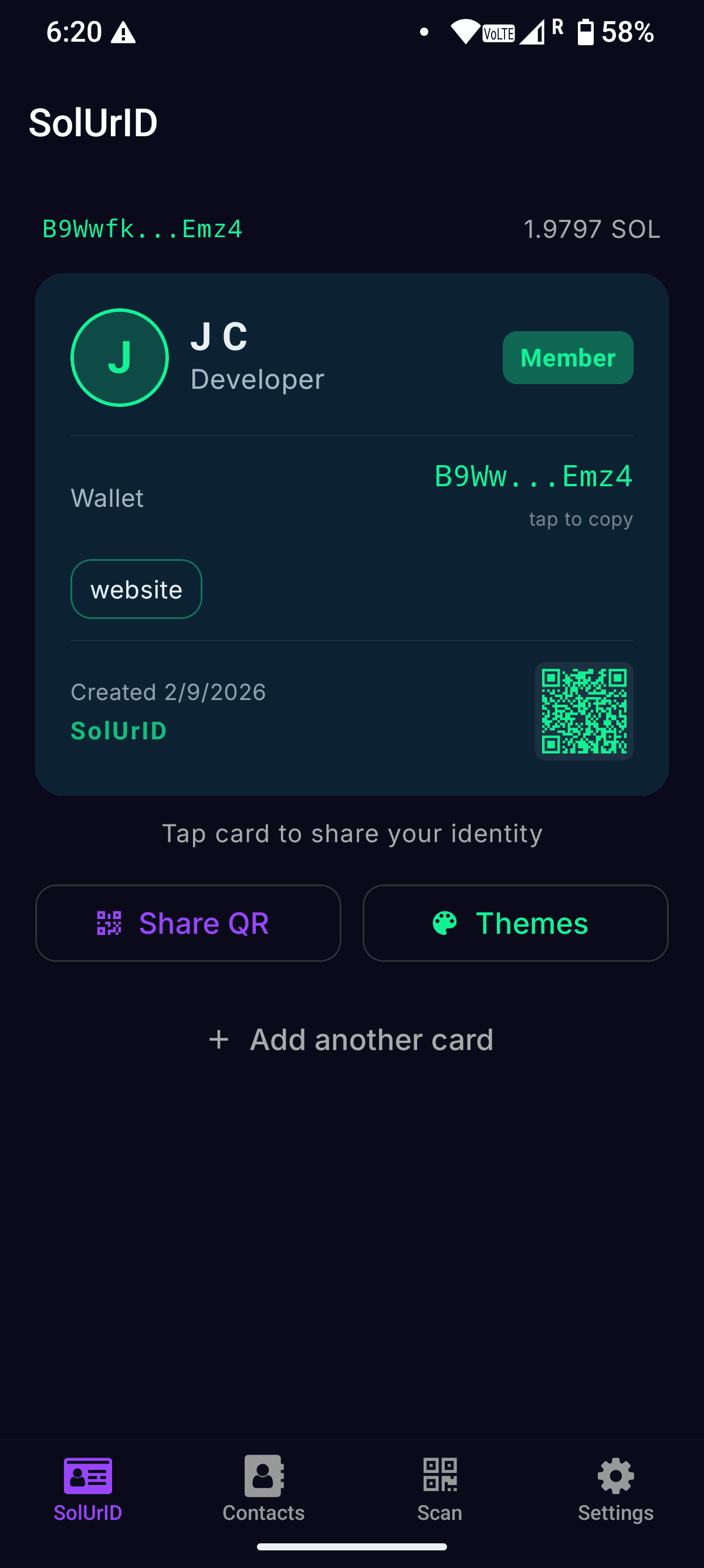 SolUrID — Sol Your ID screenshot 2