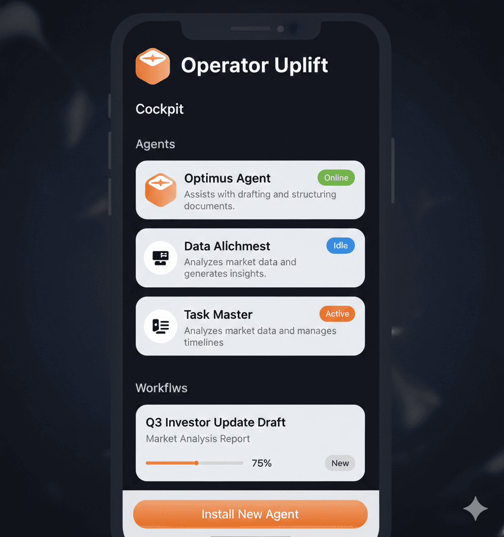 Operator Uplift screenshot 2