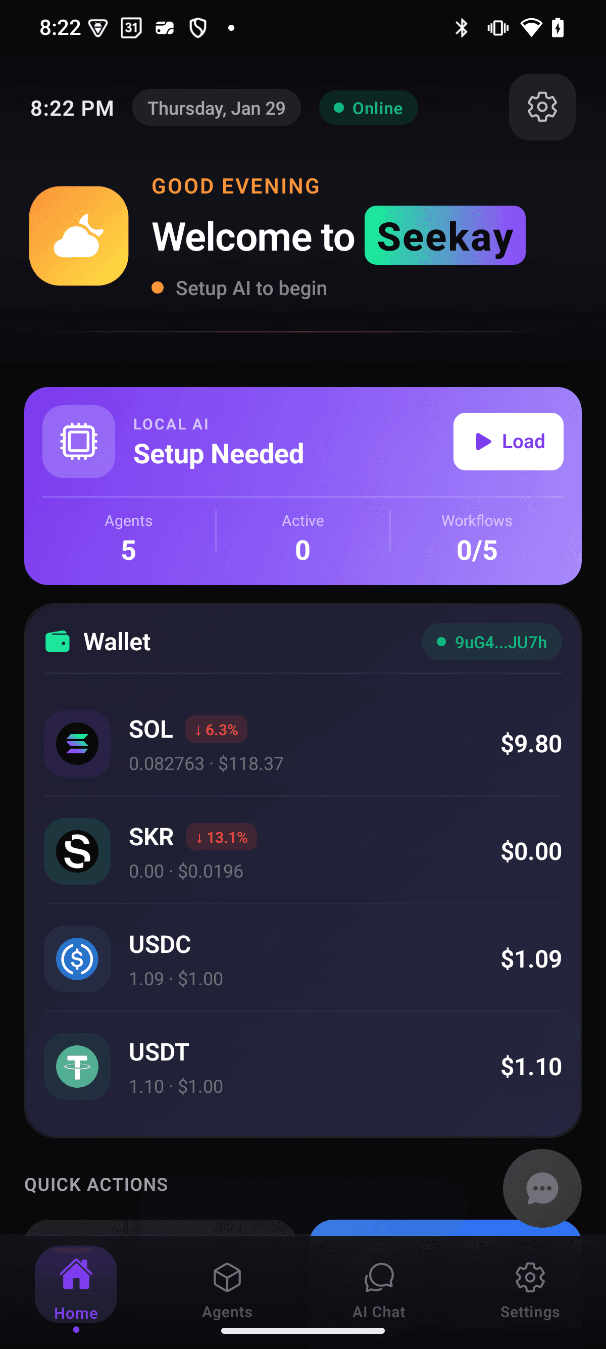 Seekay screenshot 1