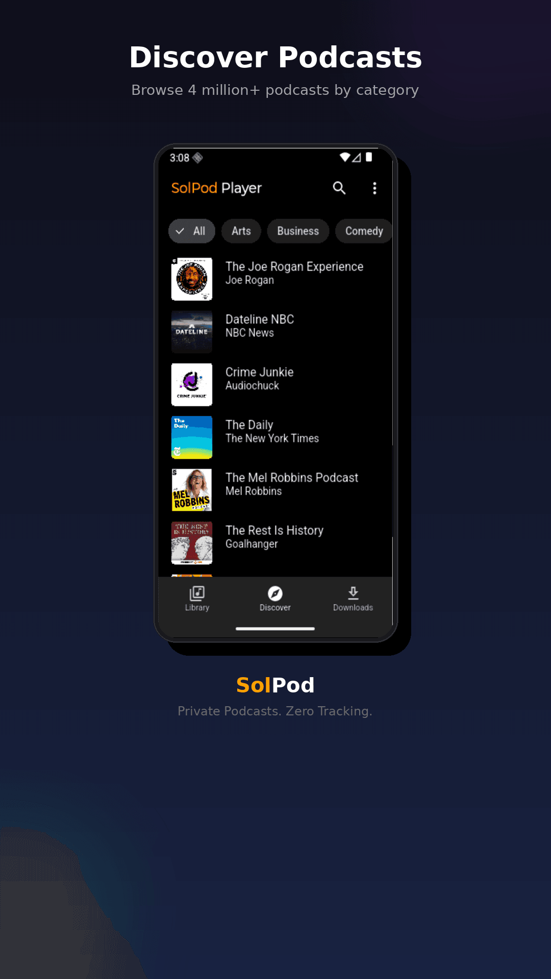 SolPod Player screenshot 1