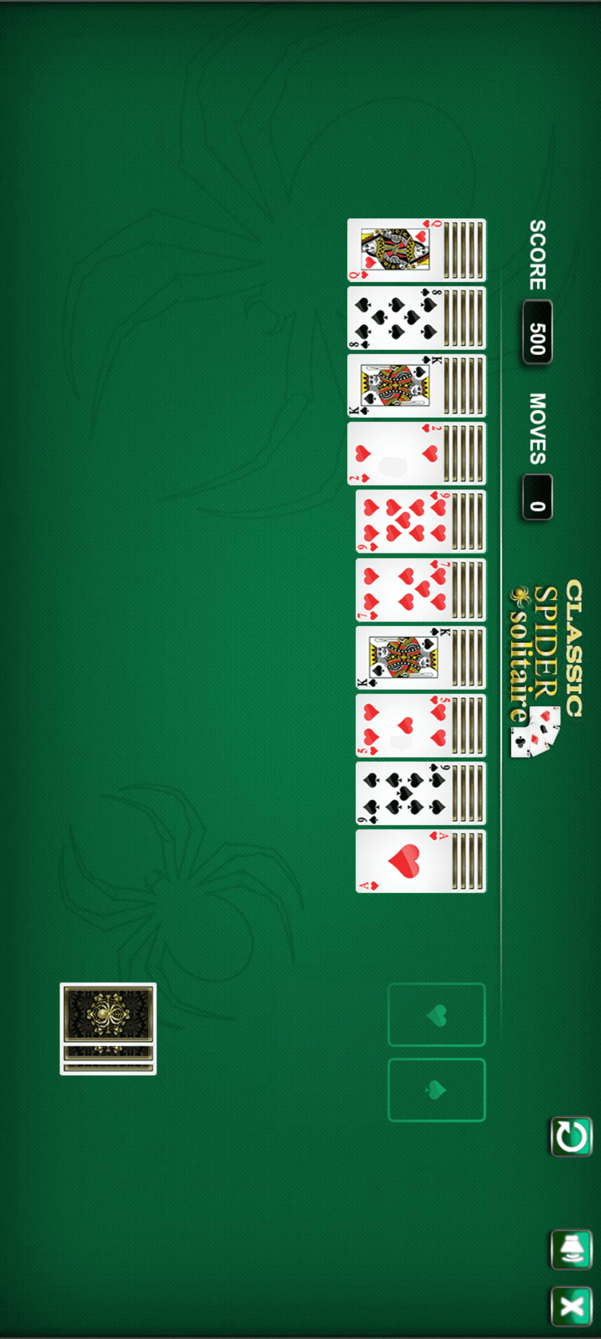 Spider Solitaire screenshot 3
