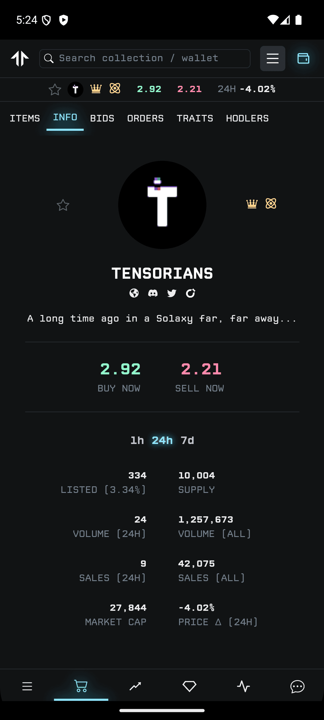 Tensor: Pro NFT Trading screenshot 4