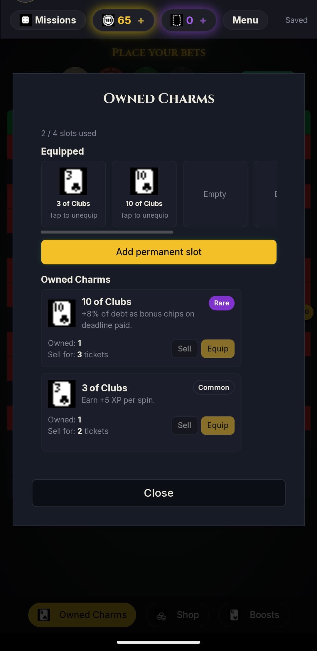 Charm Roulette screenshot 5