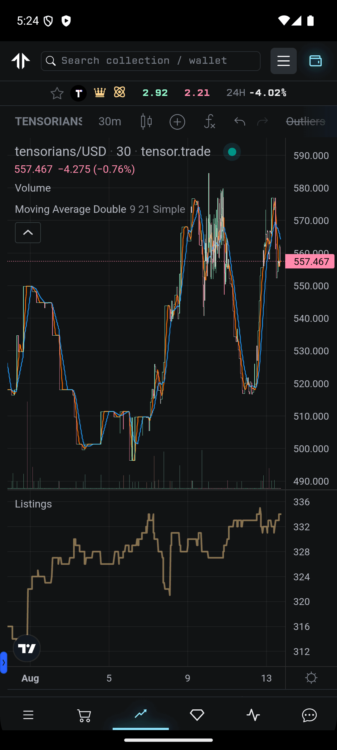 Tensor: Pro NFT Trading screenshot 3