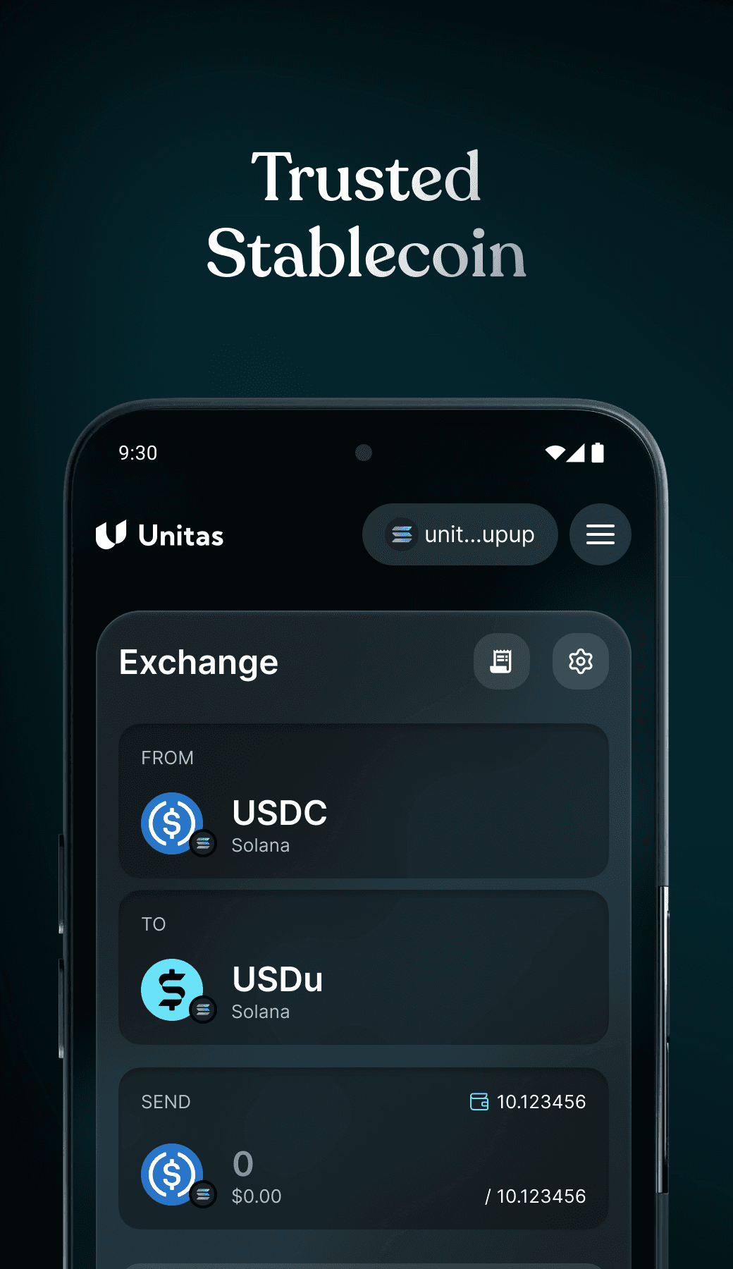 Unitas screenshot 1