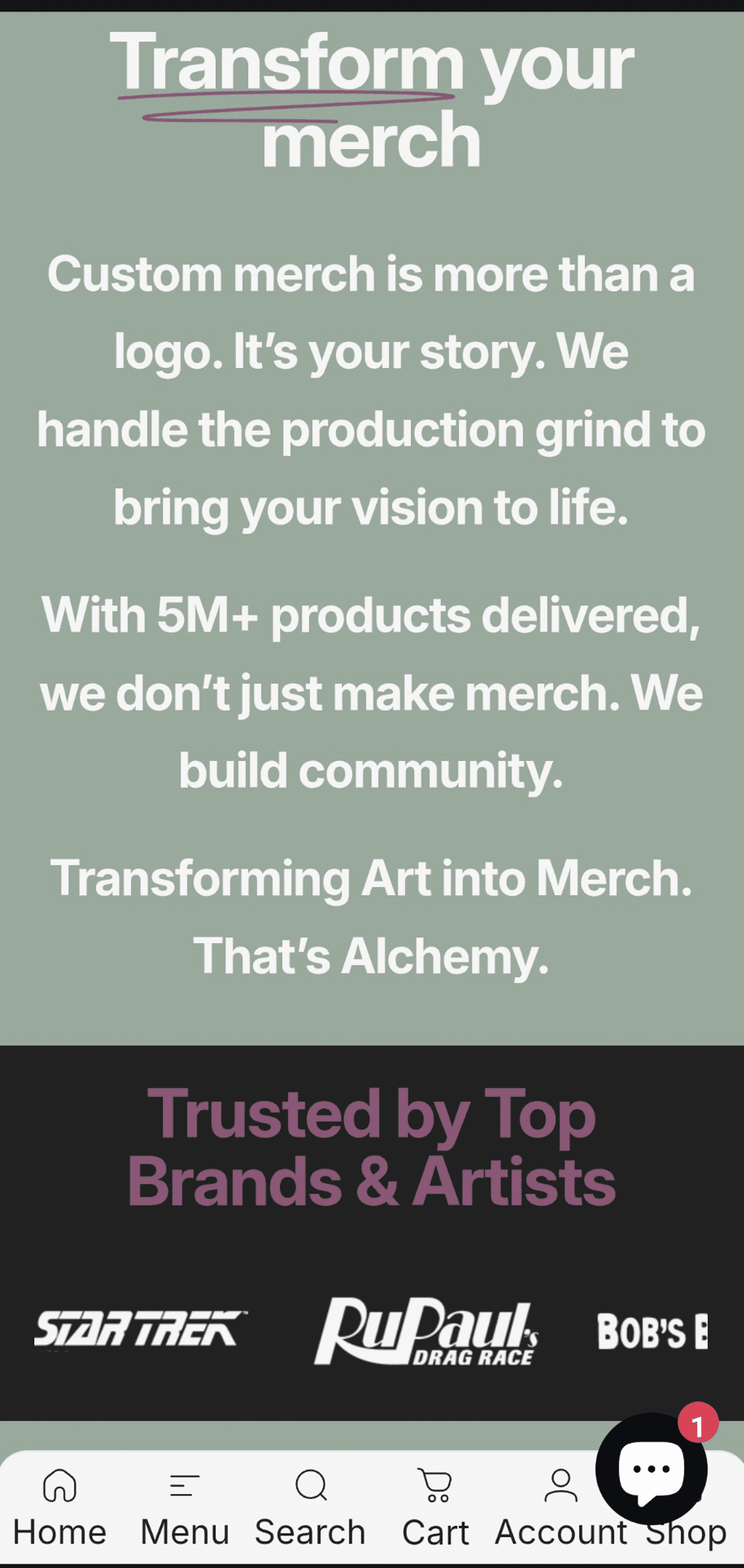 Alchemy Merch screenshot 4