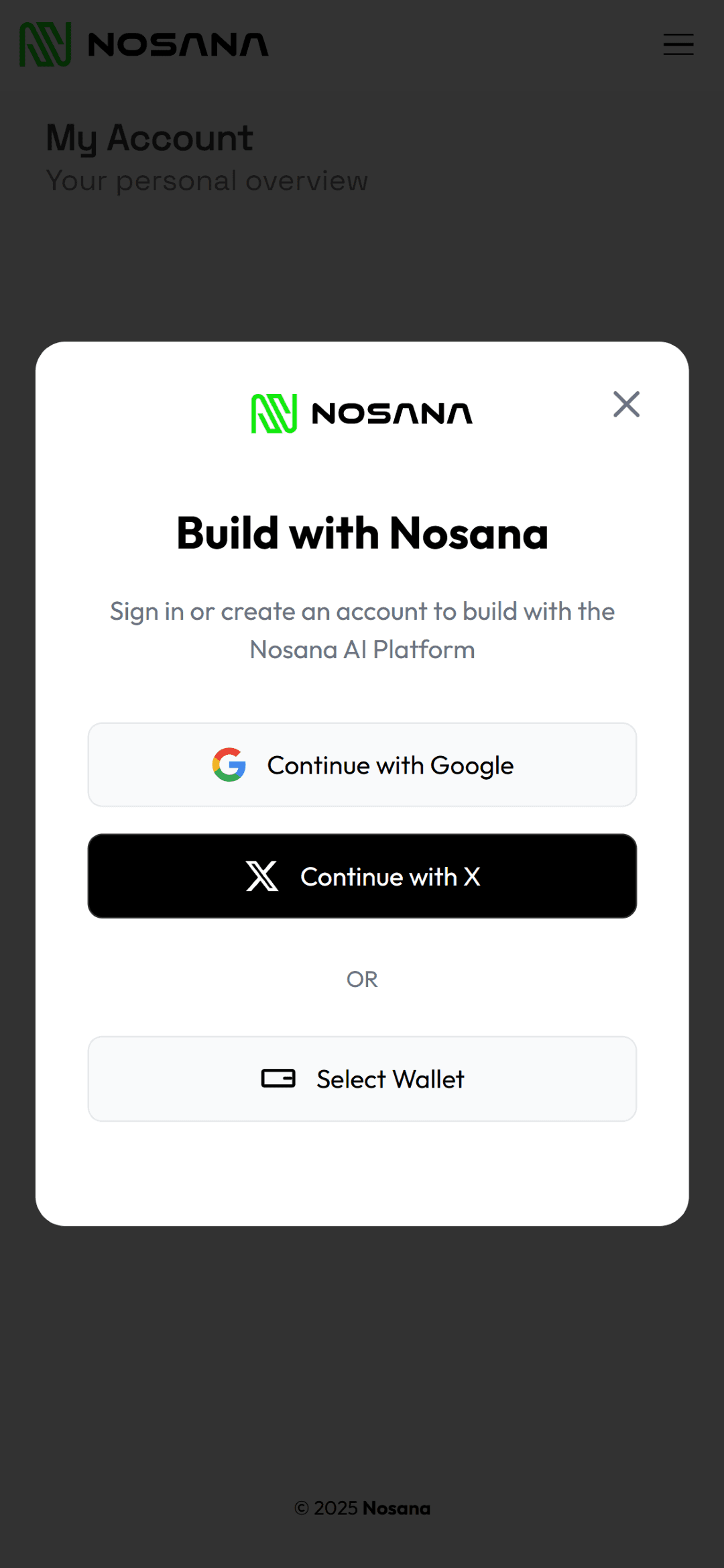Nosana Dashboard screenshot 3