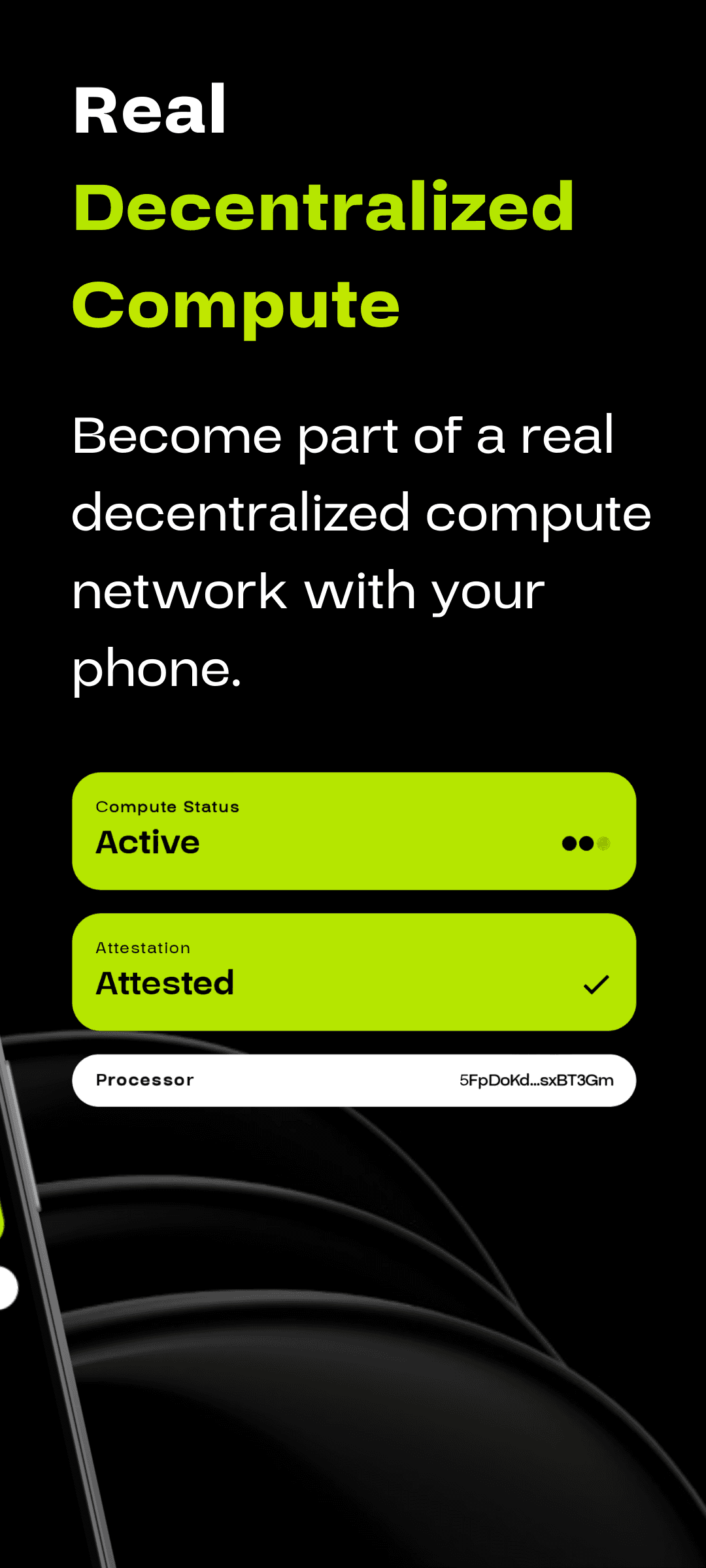 Acurast Processor Lite screenshot 2