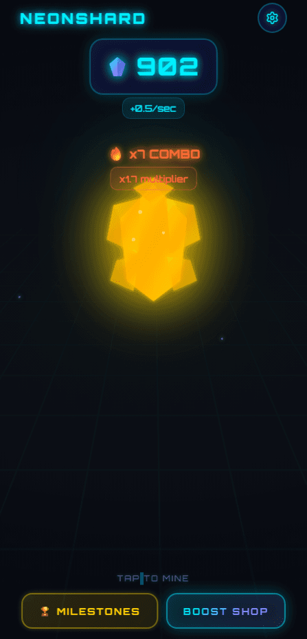 Neonshard screenshot 4