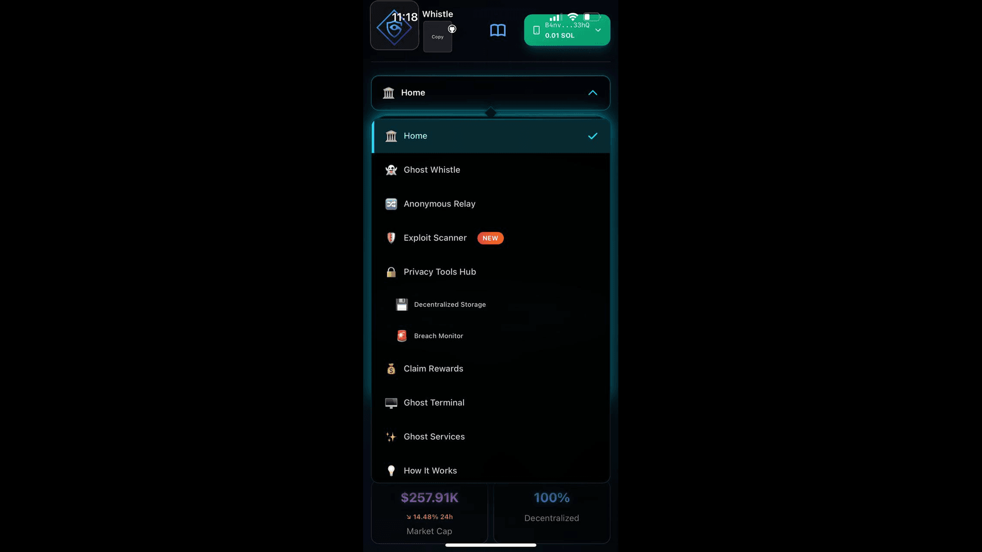 Whistle screenshot 4