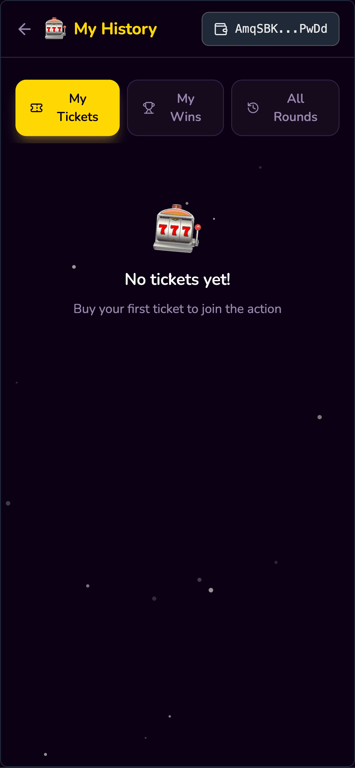 Gasless Lottery screenshot 3