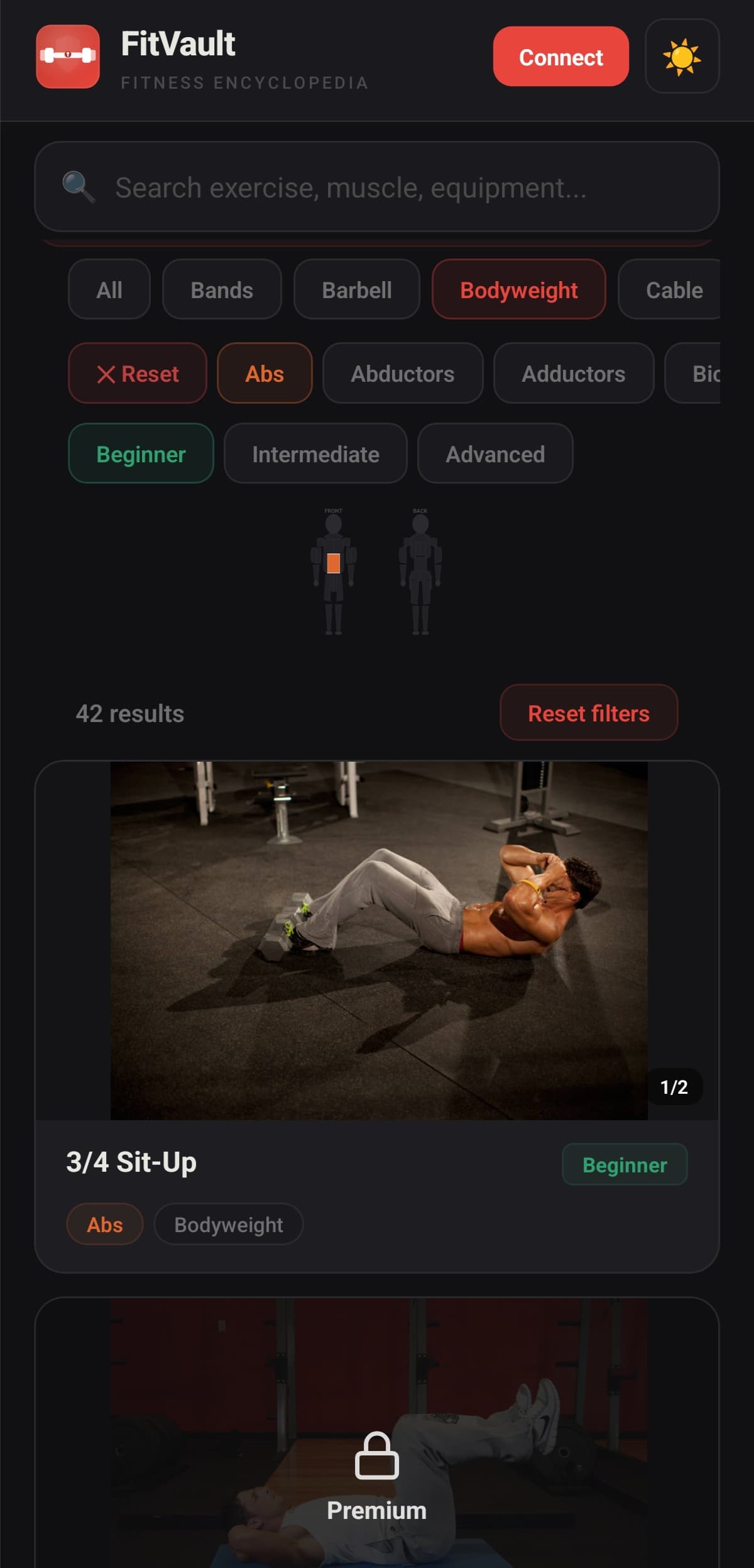 FitVault screenshot 1