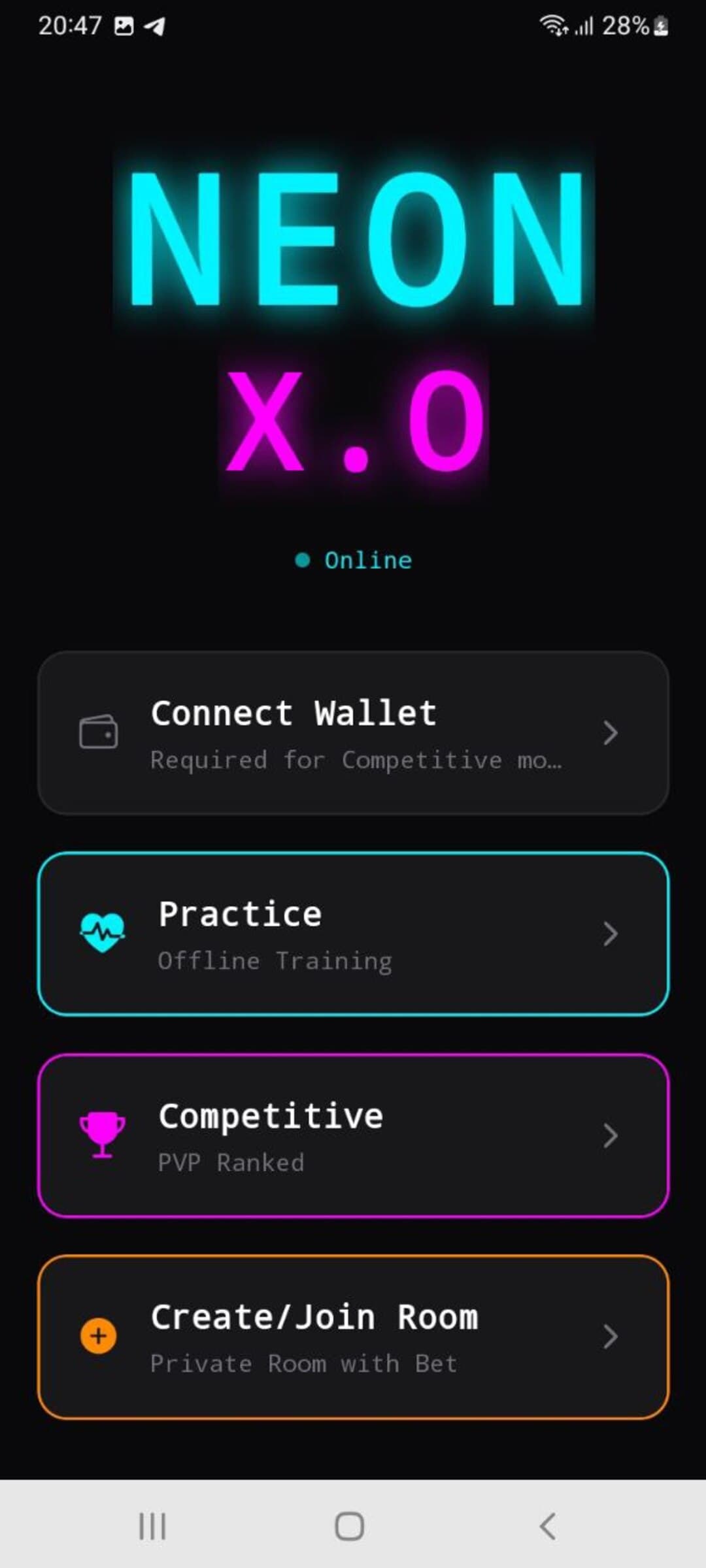 Neon X.O screenshot 1