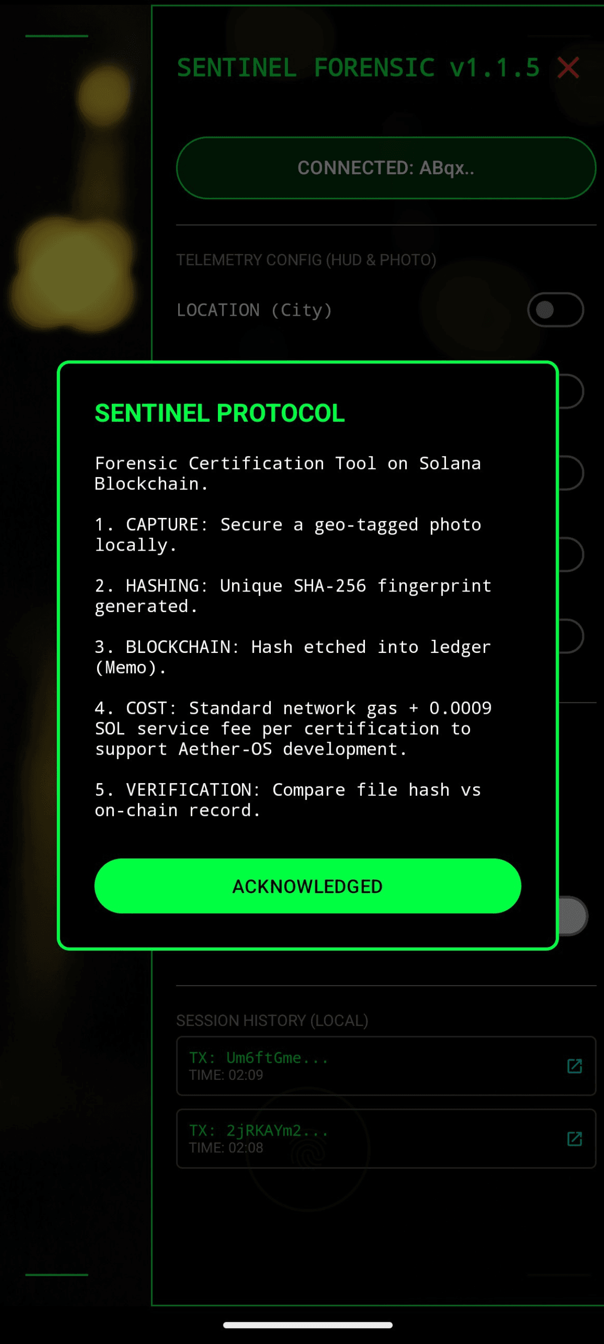 Sentinel Forensic screenshot 3