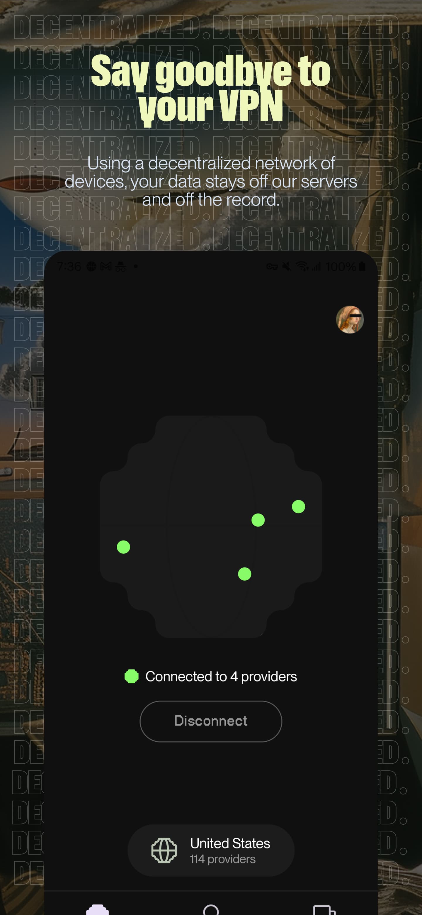 URnetwork screenshot 4