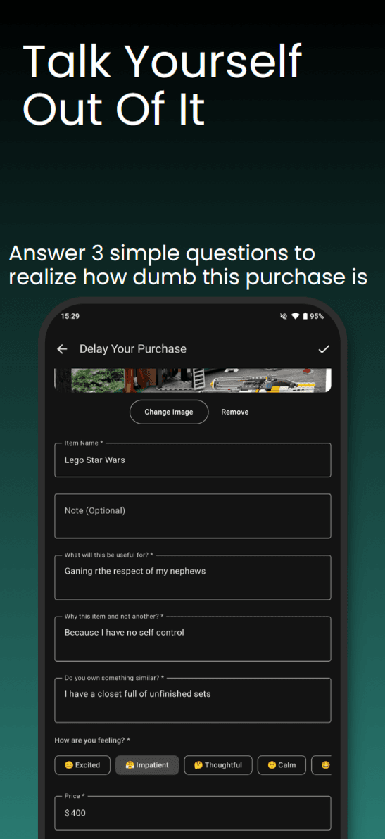 Delay Your Purchases screenshot 2