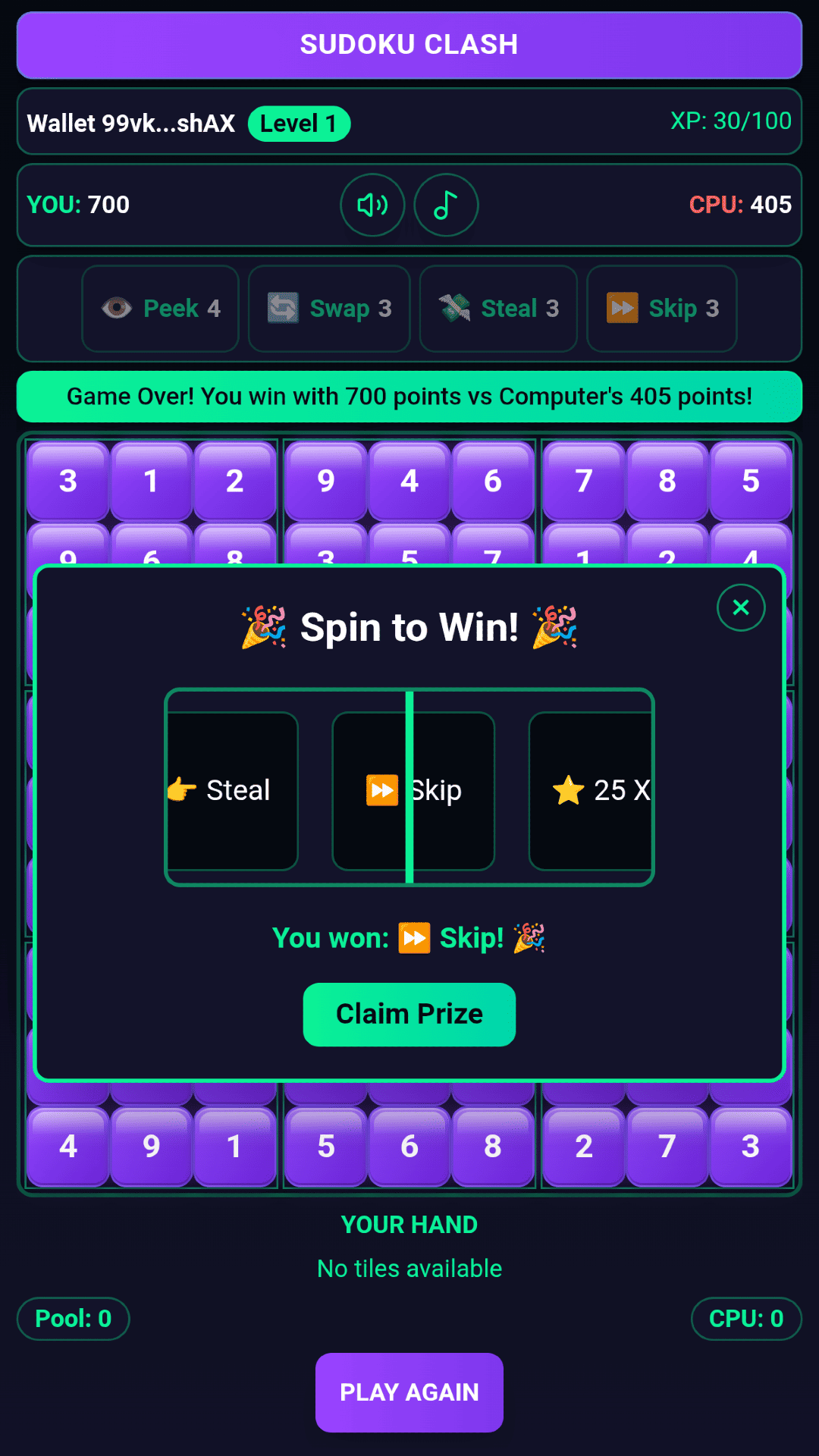 Sudoku Clash screenshot 4