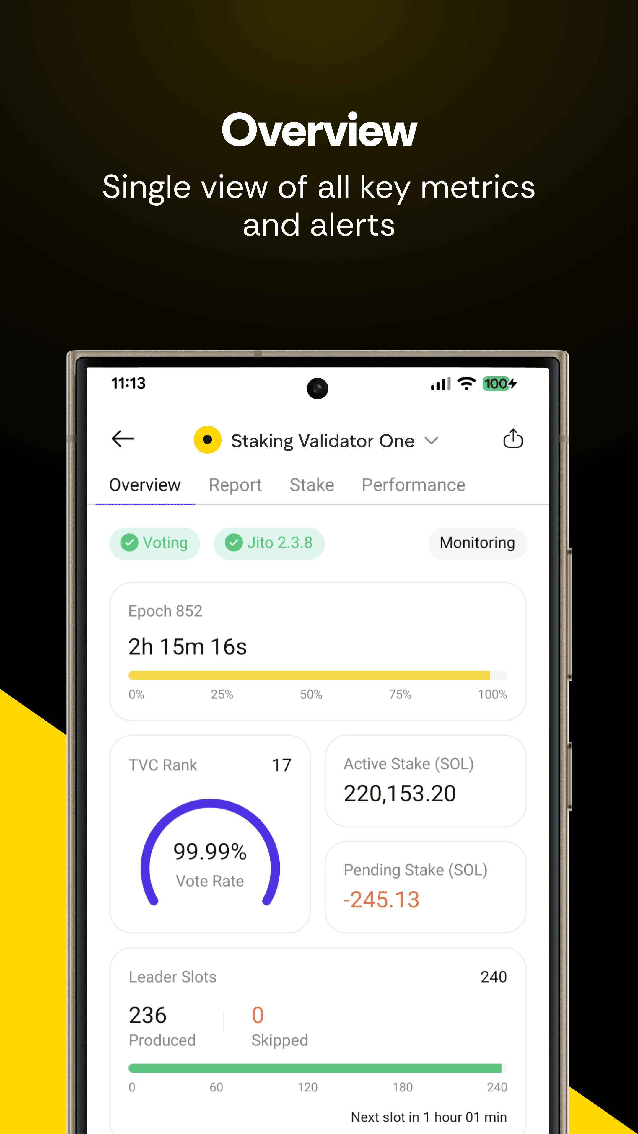 JPool Validator Dashboard screenshot 2