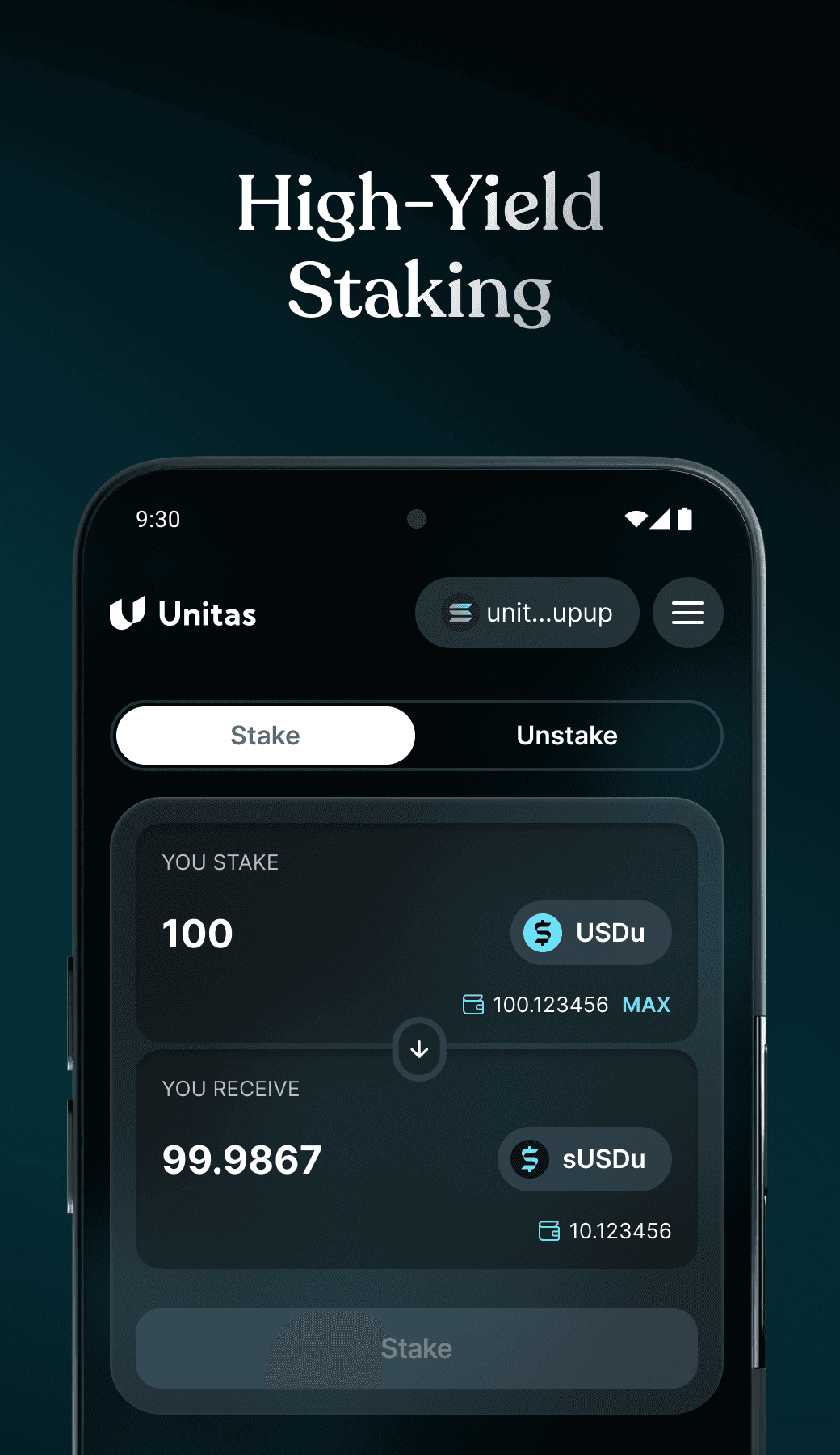 Unitas screenshot 2