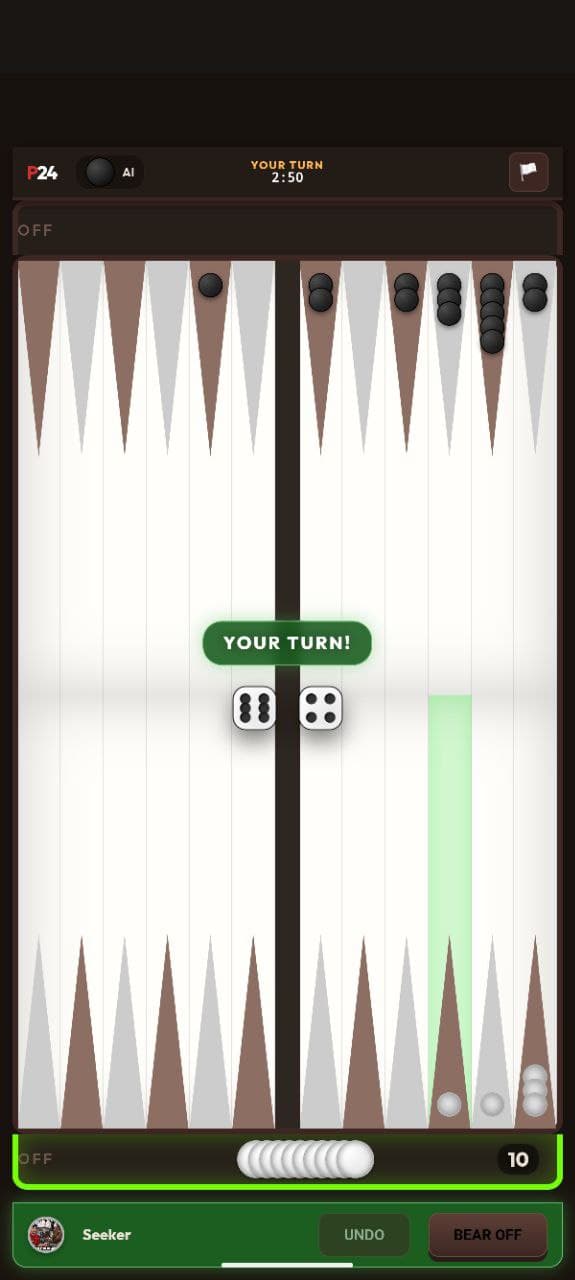 Backgammon Play24 screenshot 9