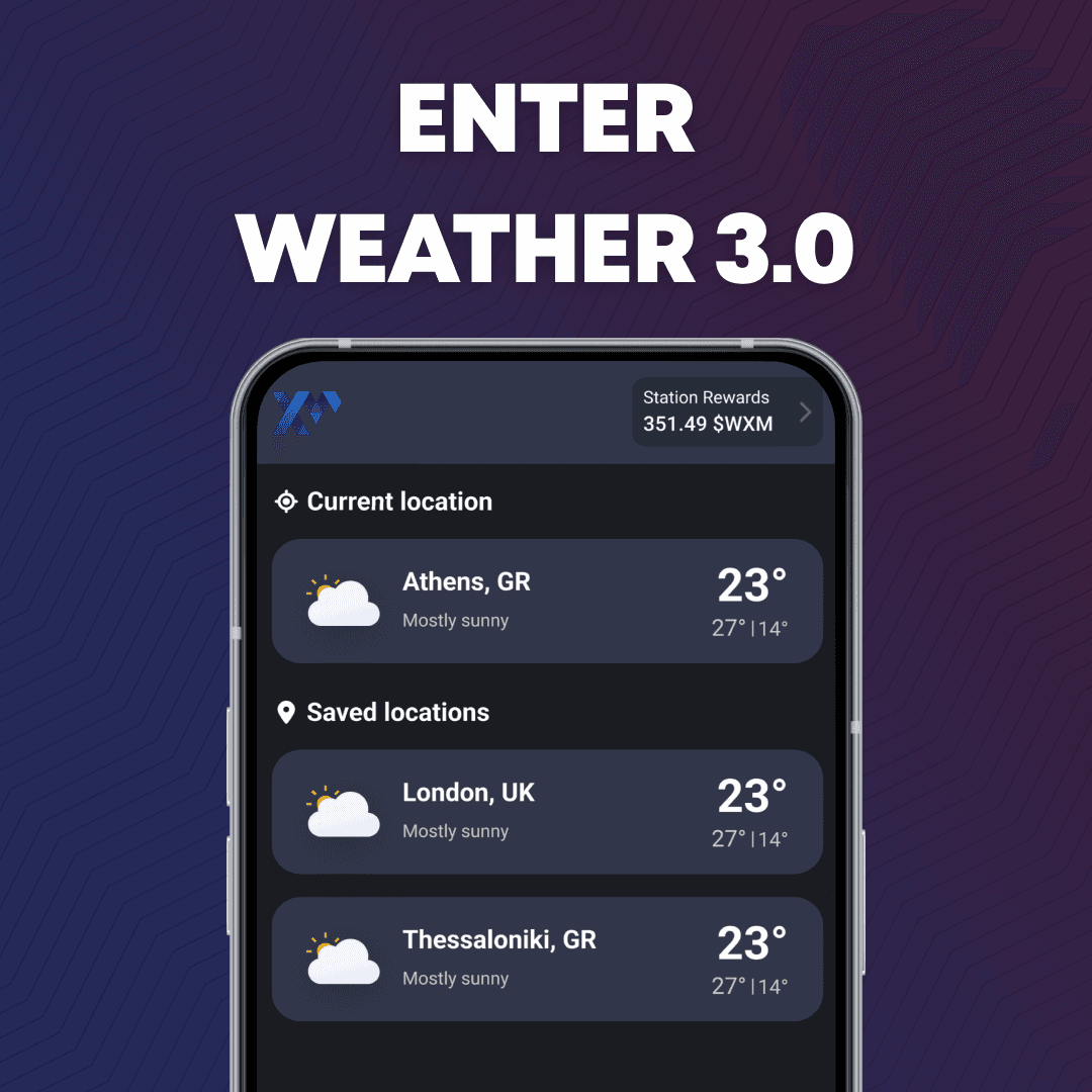 WeatherXM screenshot 1
