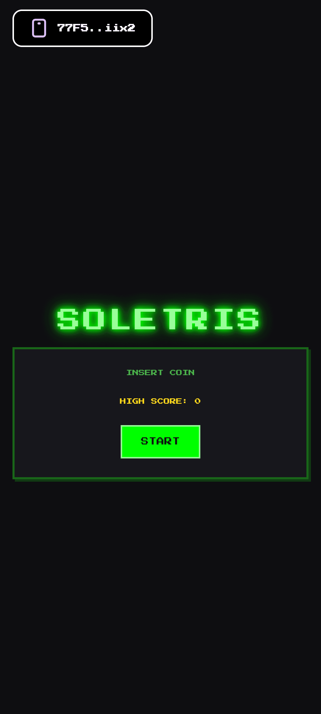 Retro Soletris screenshot 1