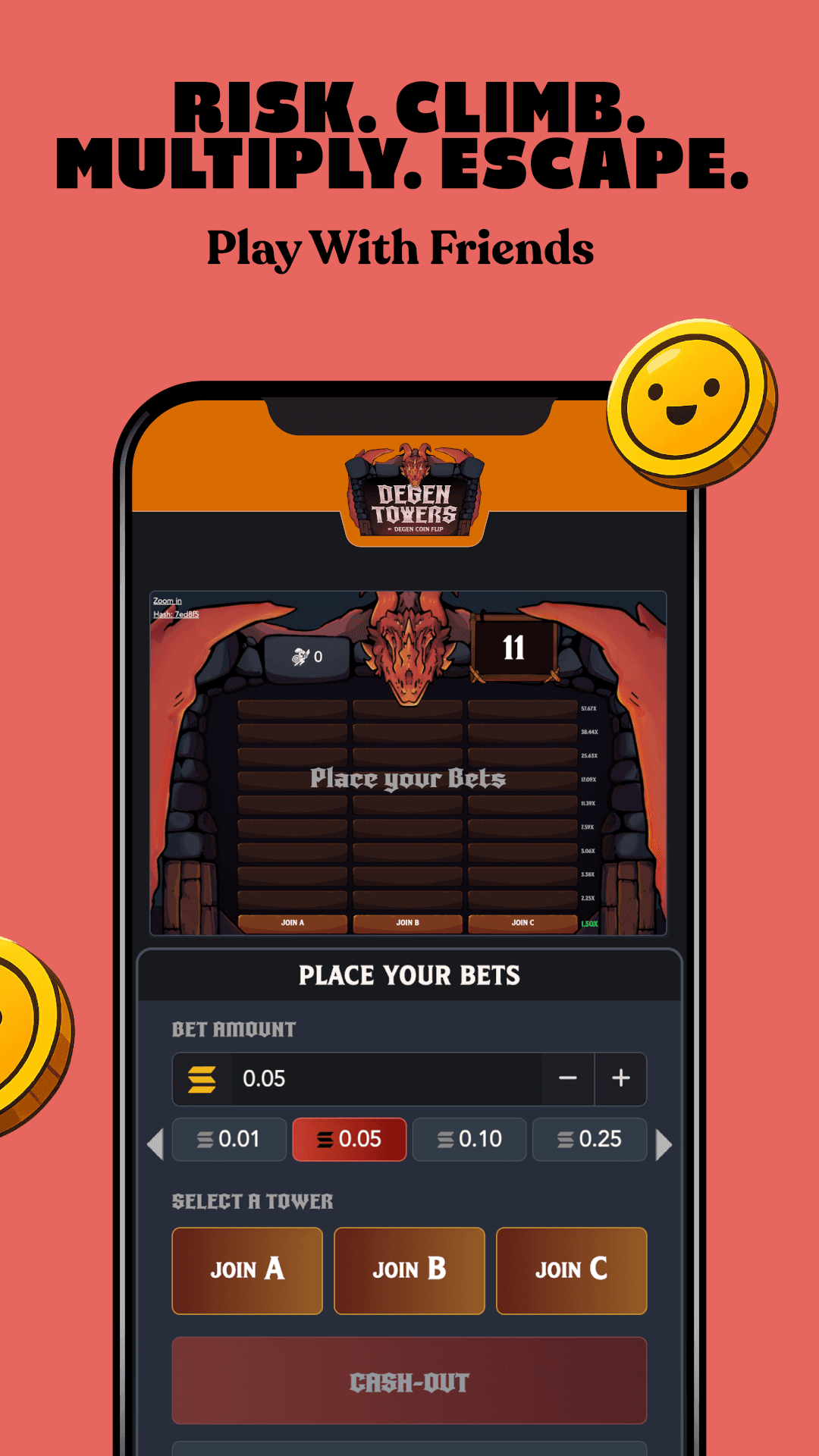 Degen Coin Flip screenshot 4