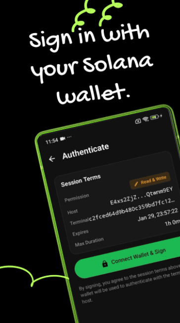 SignShell Secure Terminal screenshot 2