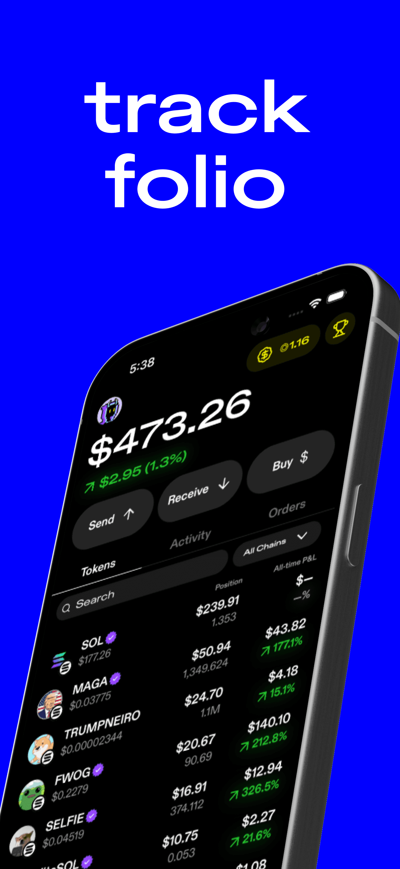 Vector: Buy Memecoins & Crypto screenshot 4