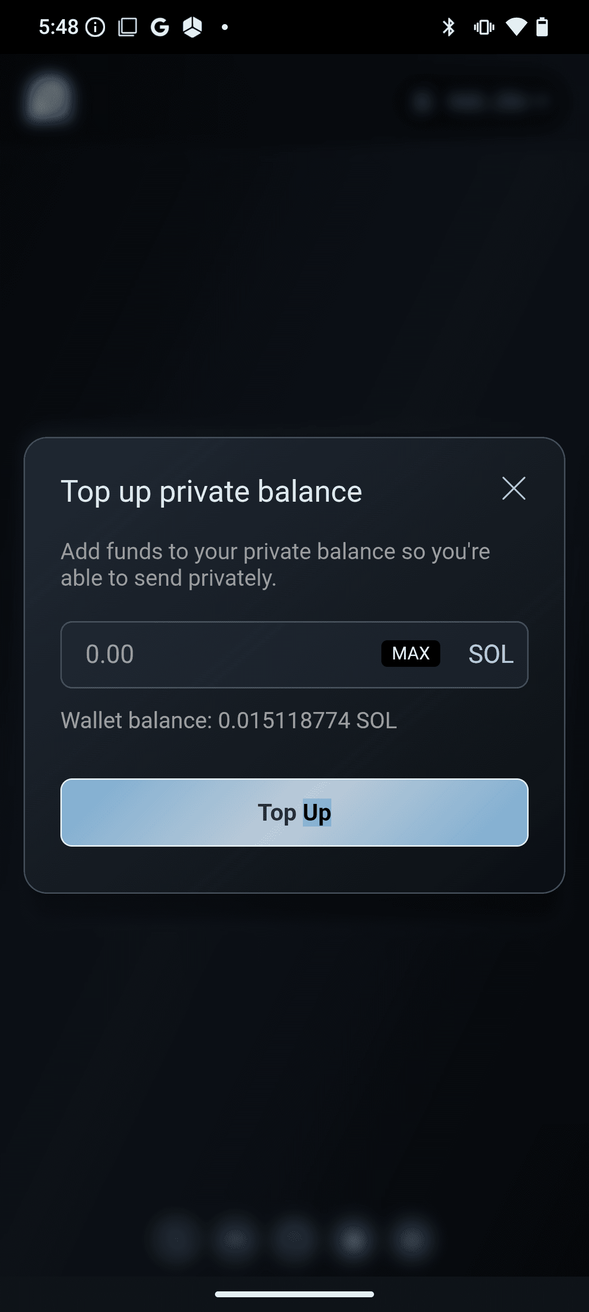 Privacy Cash screenshot 2