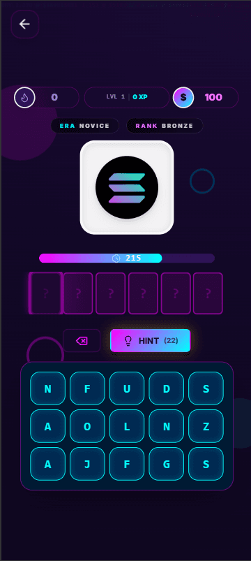 Crypto Spell screenshot 1