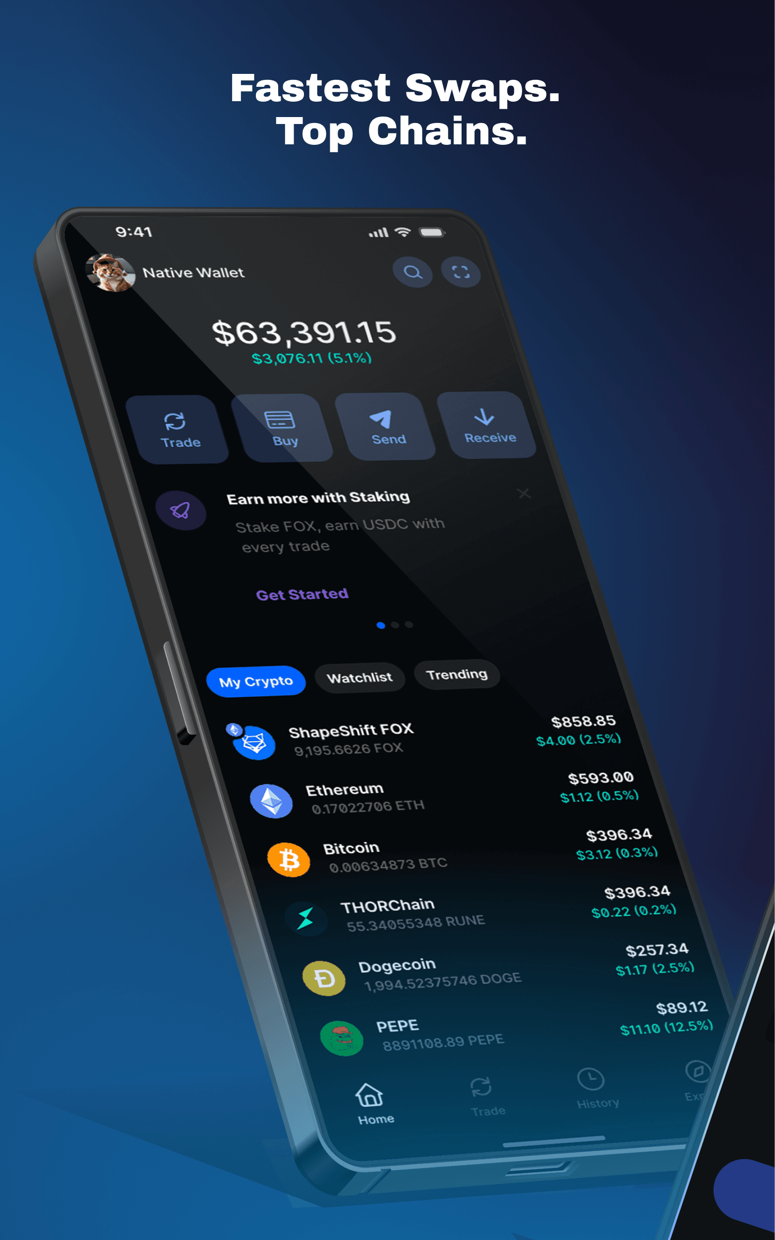 ShapeShift: Crypto Platform screenshot 1