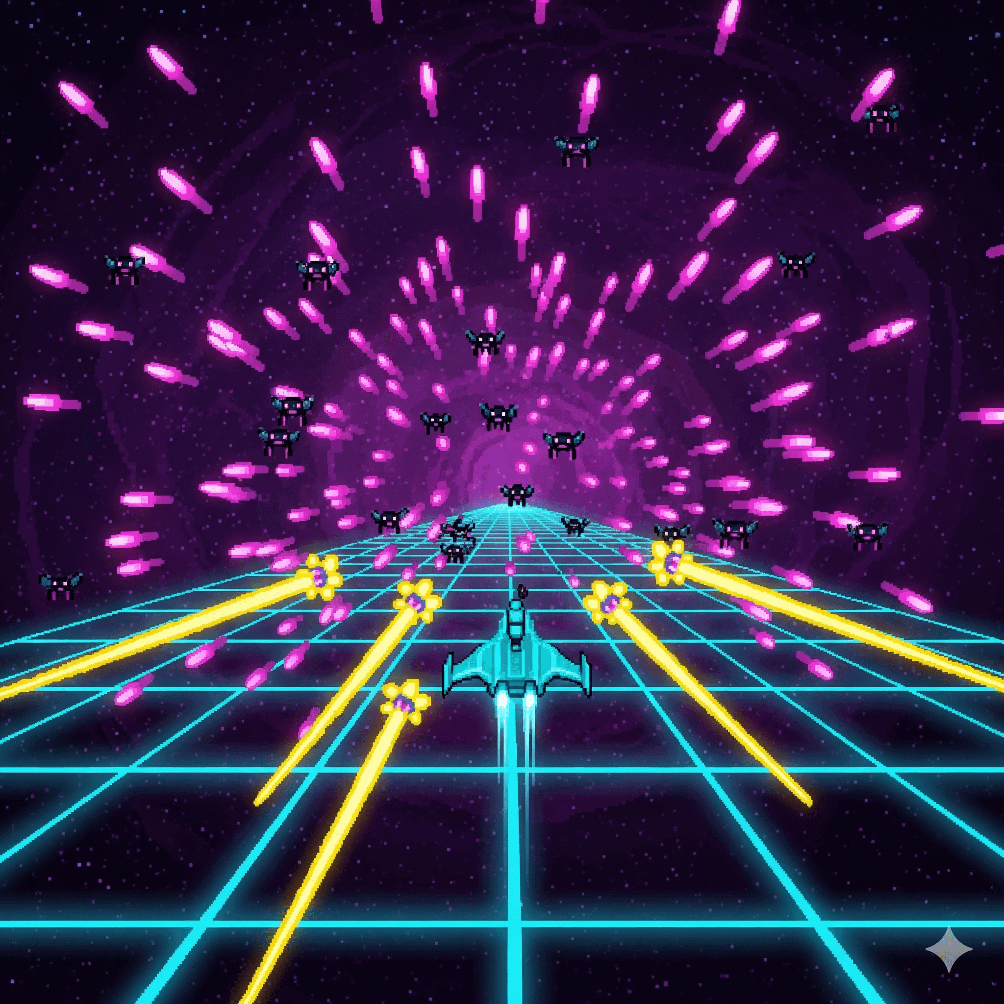 Neon Flappy screenshot 3